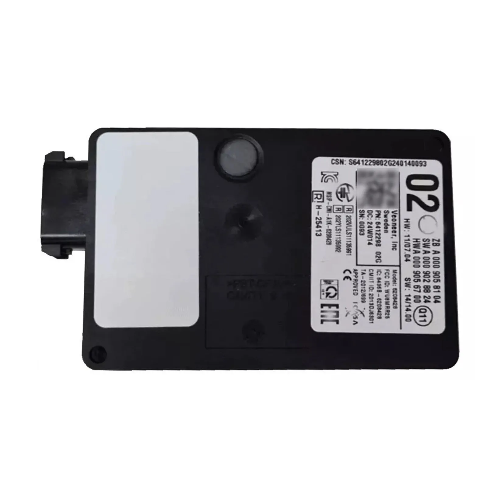 MERCEDES GLC (C253) 2016-2023 Nouveau capteur radar Distronic Unité de commande A0009058104