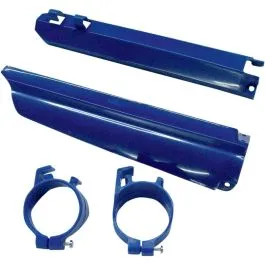 UFO YA03803@089 FORK SLIDER PROTECTORS YAMAHA YZ/YZF/WRF REFLEX-BLUE