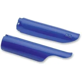 UFO YA03872#089 FORK SLIDER PROTECTORS YAMAHA YZ/YZF REFLEX-BLUE