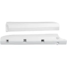 UFO YA03886#046 FORK SLIDER PROTECTORS YAMAHA YZ85 WHITE