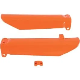 UFO KT03091#127 FORK SLIDER PROTECTORS KTM 85SX ORANGE