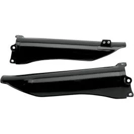 UFO KA03778@001 FORK SLIDER PROTECTORS KAWASAKI KXF250/450/KLX450 BLACK