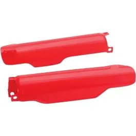 UFO HO04612#070 FORK SLIDER PROTECTORS HONDA CR85 CRF-RED