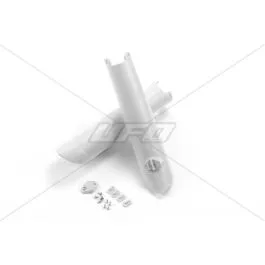 UFO HU03361@041 FORK SLIDER PROTECTORS HUSQVARNA TC/FC WHITE