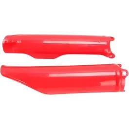 UFO HO04640#070 FORK SLIDER PROTECTORS HONDA CRF450R/RX CRF-RED