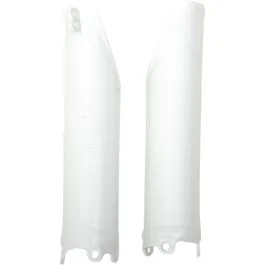 UFO HO04640#041 FORK SLIDER PROTECTORS HONDA CRF450R/RX WHITE