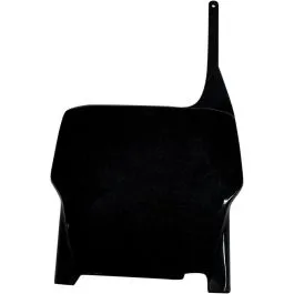 UFO HO03633#001 FRONT NUMBER PLATE HONDA CR125/250 & CRF250/450 BLACK