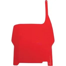 UFO HO03633#070 FRONT NUMBER PLATE HONDA CR125/250 & CRF250/450 CRF-RED