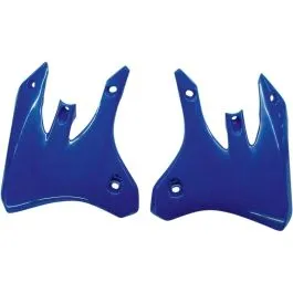 UFO YA03867#089 RADIATOR COVERS YAMAHA WR250/450F REFLEX-BLUE