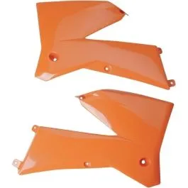 UFO KT03084#127 RADIATOR COVERS KTM SX/SX-F/EXC ORANGE