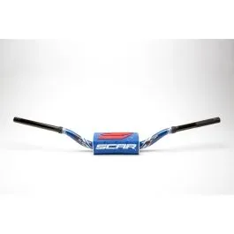 SCAR S9142BL-BL HANDLEBAR O2 LOW BL/BL PAD