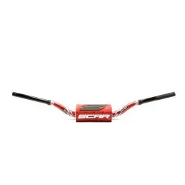 SCAR S9142RD-RD HANDLEBAR O2 LOW RD/RD PAD