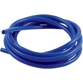 SAMCO VT5B-25W-BL VACUUM TUBING 5MM I.D. 10 MM O.D. SILICONE BLUE