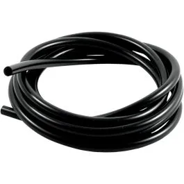 SAMCO VT4B-2W-BK VACUUM TUBING 4MM I.D. 8 MM O.D. SILICONE BLACK