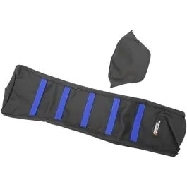 MOOSE RACING YZF45018-332 SEAT COVER RIBBED YAM BLU