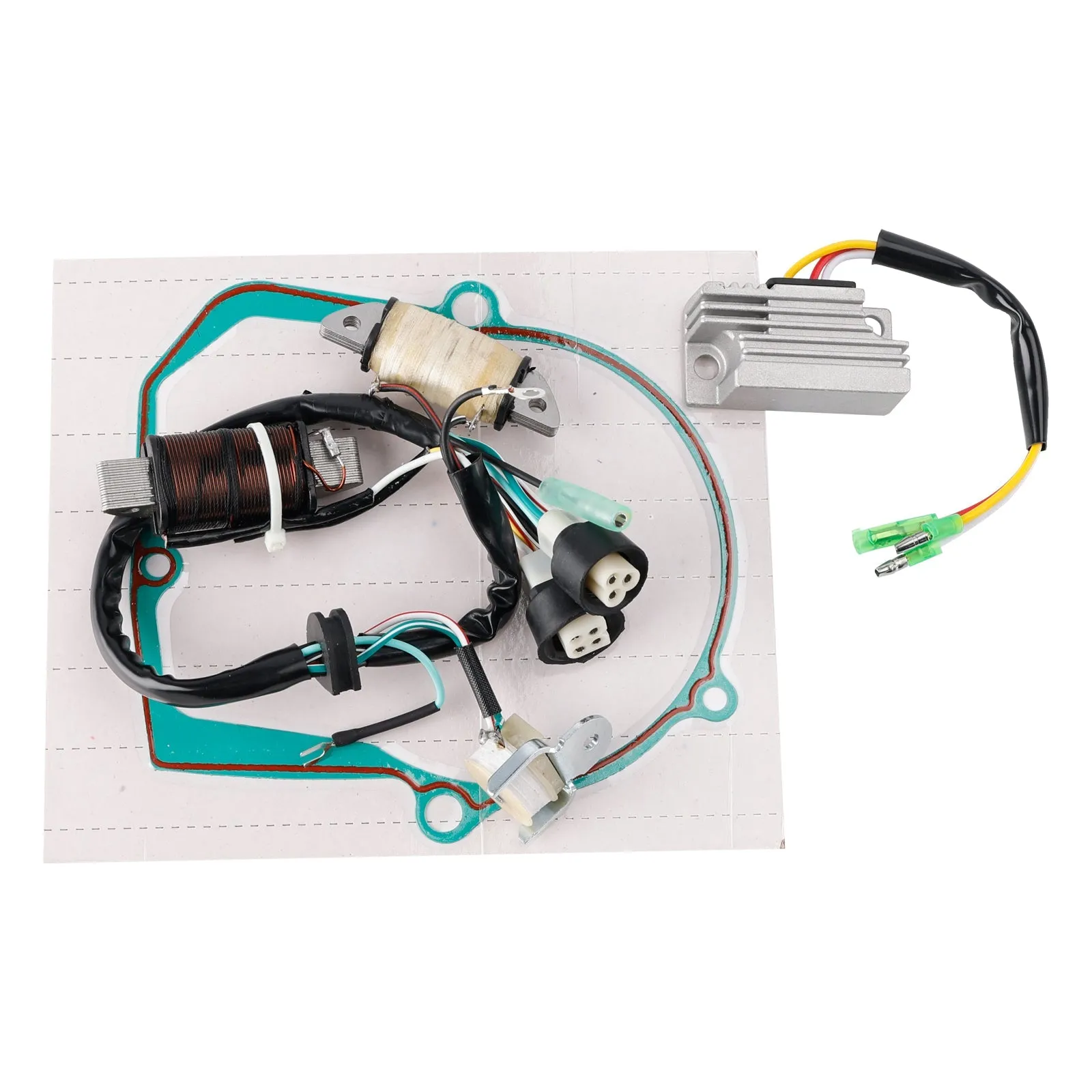 1988 Yamaha YFM80U Moto-4 80 STATOR GÉNÉRATEUR RÉGULATEUR REDRESSEUR JOINT 55X-85560-M0