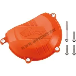 UFO AC02411 CLUTCH COVER W/MOUNTING KIT KTM ORANGE