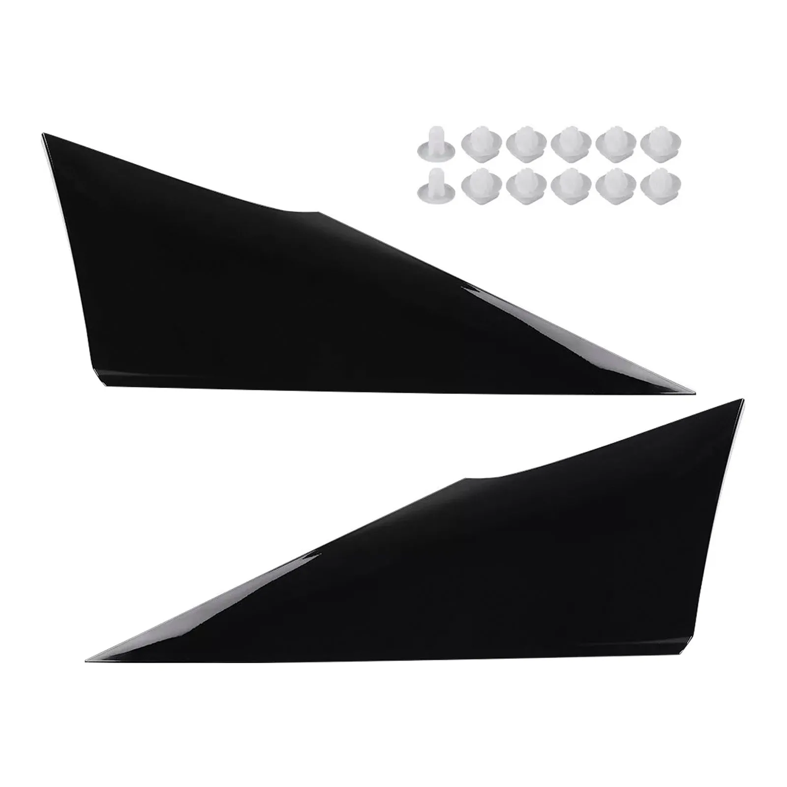 Moulures de custode arrière 2 pièces pour Toyota Prius 2016-2022 62505-47012 62506-47012