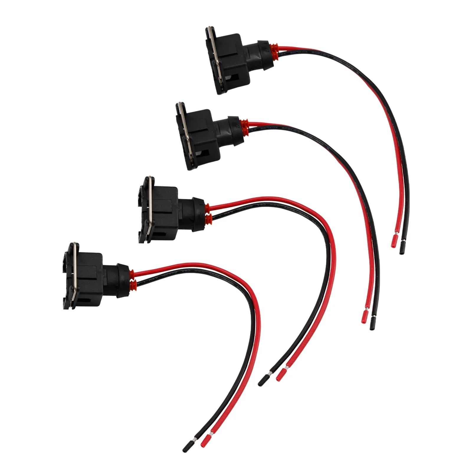 Connecteur d'injecteur de carburant 4-EV1, clip de prise, queue de cochon, déconnexion rapide, compatible avec Daewoo