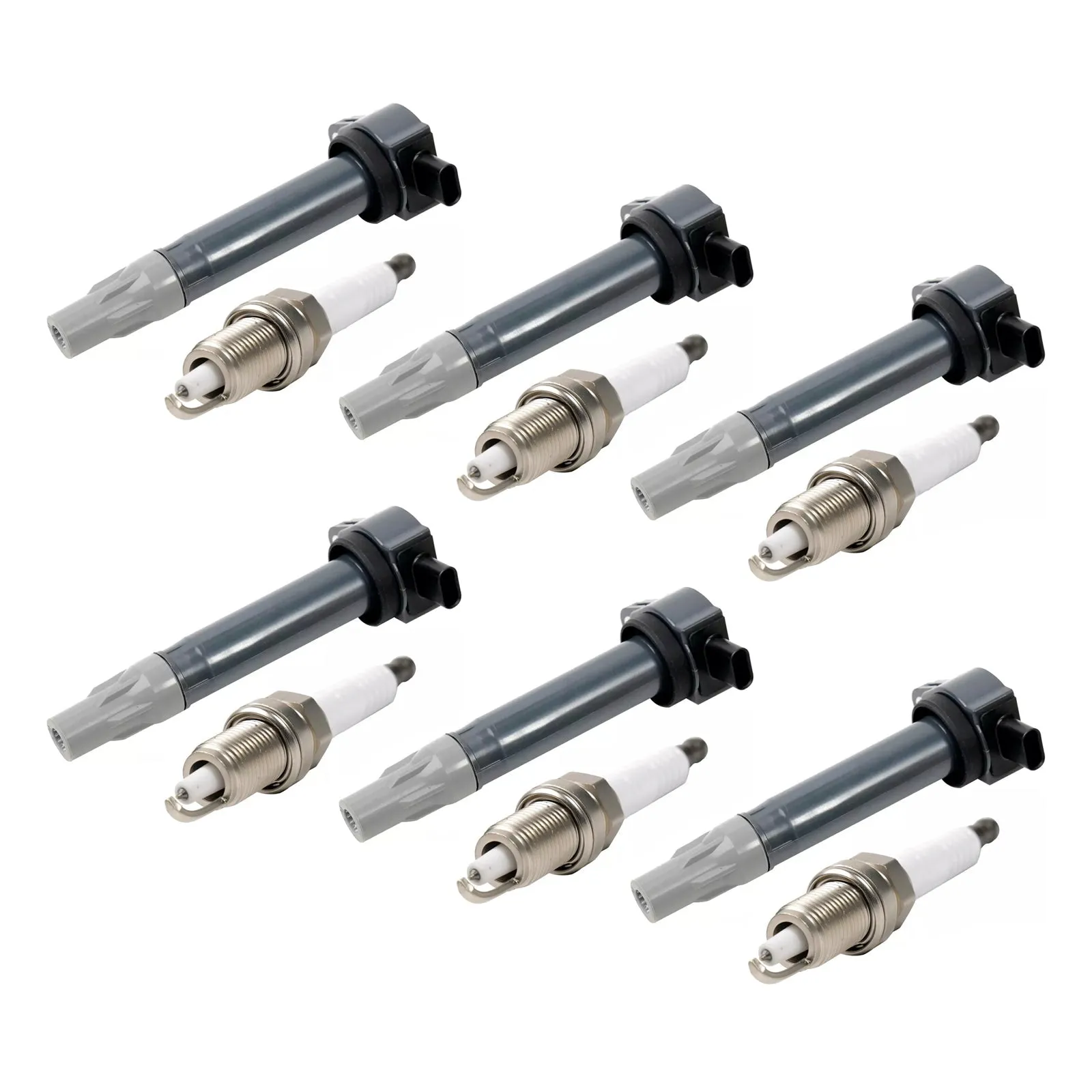 2007-2008 Chrysler Pacifica V6 4.0L 6 pièces Bobine d'allumage et bougies d'allumage UF502 4606869 4606869AA