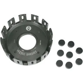 MOOSE RACING M016 BILLET CLUTCH BASKET WITH CUSHIONS YAMAHA