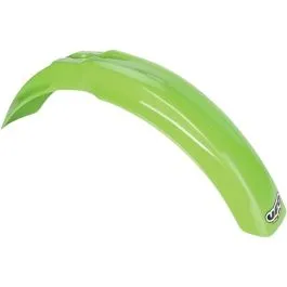 UFO KA02755#026 FRONT FENDER KAWASAKI KX125/250/500/KDX200 KX-GREEN