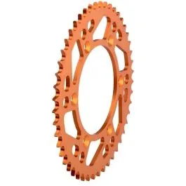 MOOSE RACING 1211-895-49-14 REAR SPROCKET / 49 TEETH / 428 PITCH / ORANGE / ALUMINUM