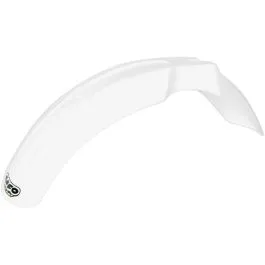 UFO SU02904#041 FRONT FENDER SUZUKI RM125/250 WHITE
