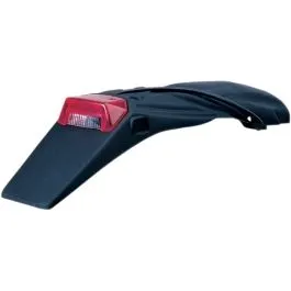 UFO KT03047#001 LICENSE PLATE HOLDER WITH TAIL/STOP-LIGHT KTM 2/4-STROKE BLACK