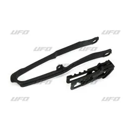 UFO HO04690#001 CHAIN GUIDE & SLIDER KIT HONDA CRF BLACK