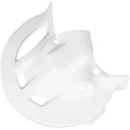 UFO HO02684#041 FRONT DISC GUARD HONDA CR125/250/500 WHITE