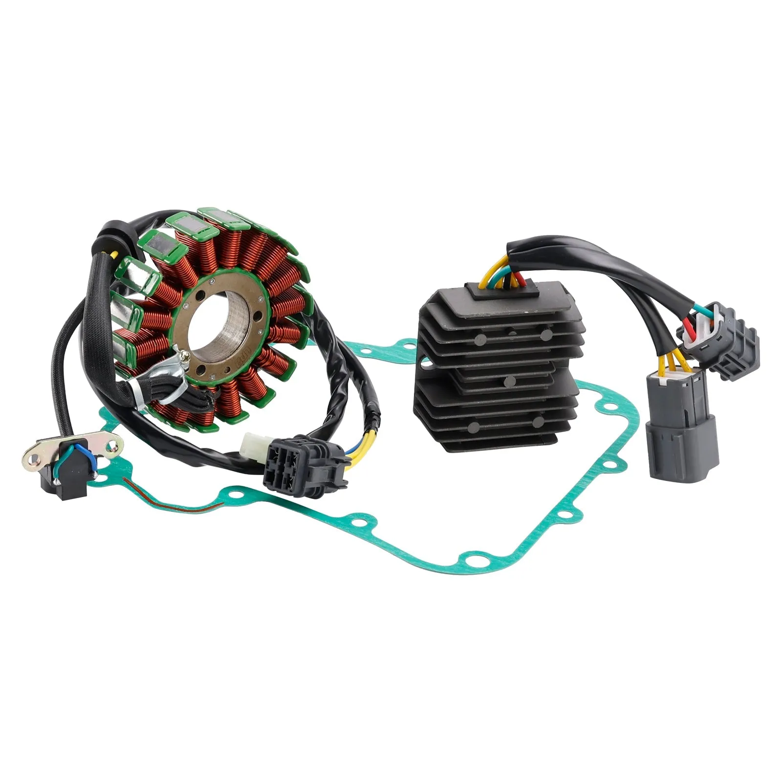 2020-2022 Kymco MXU 300 T3B ligne verte Stator régulateur redresseur joint 31120-LDE9-E00 31600-LBA7-900