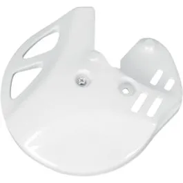 UFO YA02867#046 FRONT DISC GUARD YAMAHA YZ/YZF WHITE