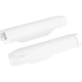 UFO HO03672#041 FORK SLIDER PROTECTORS HONDA CR125/250/500 & CRF250/450R/X WHITE