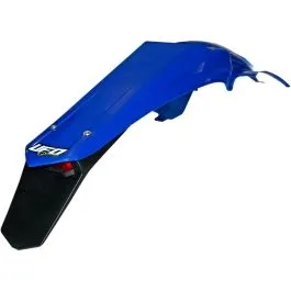 UFO YA03889#089 ENDURO REAR FENDER W/ LED-LIGHT YAMAHA WR250/450F REFLEX-BLUE