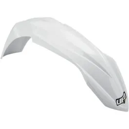 UFO YA04809#046 FRONT FENDER YAMAHA YZF/WRF WHITE
