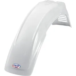 UFO ME08006#W VINTAGE UNI FRONT FENDER MX/ENDURO (83-89) WHITE