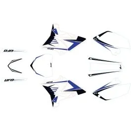 UFO YAKIT312@046 COMPLETE RESTYLE BODY KIT YAMAHA YZ125/250 WHITE
