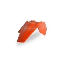 POLISPORT 8563900001 REAR FENDER W/SIDE PANELS ORANGE