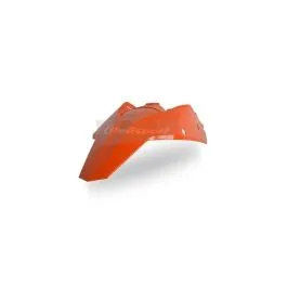 POLISPORT 8567900008 REAR FENDER W/SIDE PANELS ORANGE