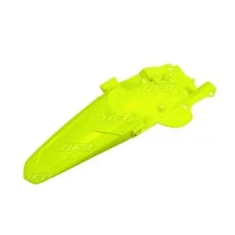UFO YA04857#DFLU REAR FENDER YAMAHA FLUO YELLOW