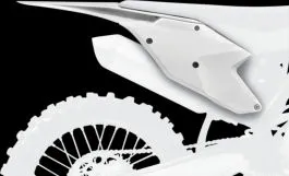 POLISPORT 8556600008 FENDER RR SX/SXF 19- WH