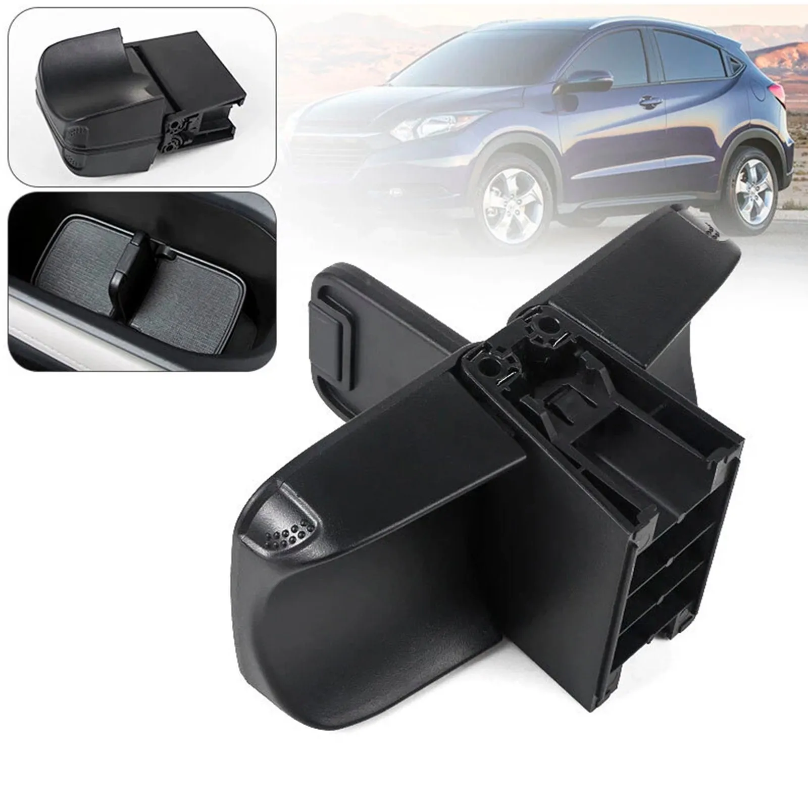 Porte-gobelet pour console centrale Honda HRV 2016-2018, pièce 77230-T7W-A02ZA