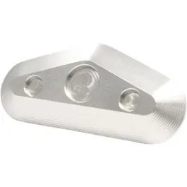 GILLES TOOLING PPC-04 FRAME COVER PILLION RIDER SILVER