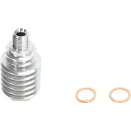 MOOSE RACING M73-100 REAR BRAKE CALIPER COOLER ALUMINUM SILVER