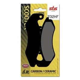 SBS 232HF BRAKE PADS CARBON CERAMIC HI-TECH FRONT