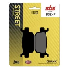 SBS 832HF BRAKE PADS CARBON CERAMIC HI-TECH