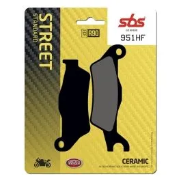 SBS 951HF BRAKE PADS CARBON CERAMIC HI-TECH