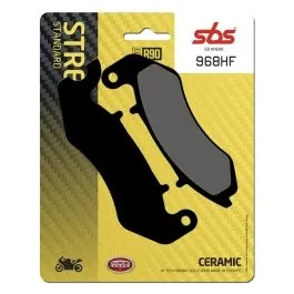 SBS 968HF BRAKE PADS CARBON CERAMIC HI-TECH