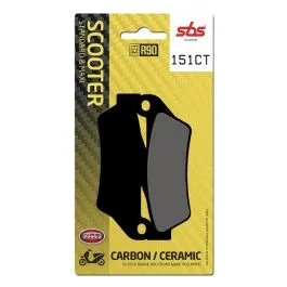 SBS 151CT BRAKE PADS CARBON CERAMIC HI-TECH